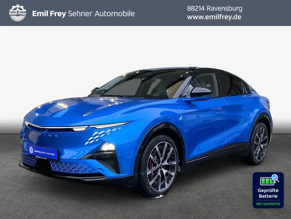 Alpine A390 GT 295 kW, 5-türig (Strom)