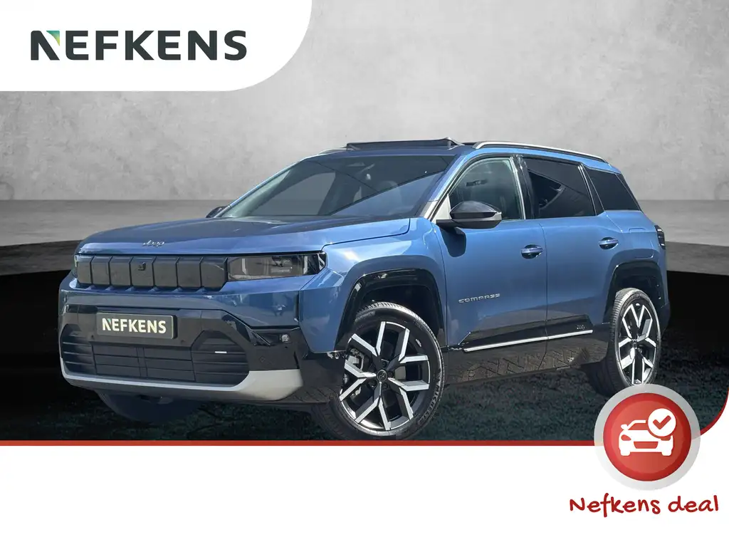 Jeep Compass First Edition 74kWh | 1ste eigenaar | LEER | Glaze