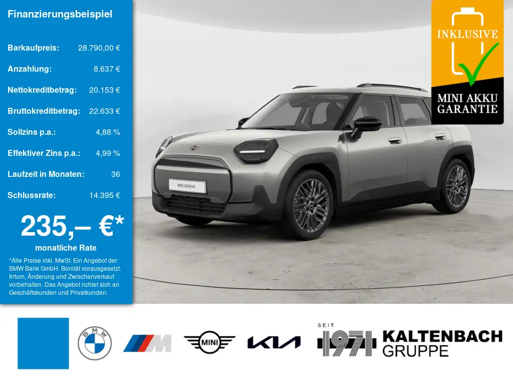MINI Aceman E Essential Trim LED NAVI SHZ PDC