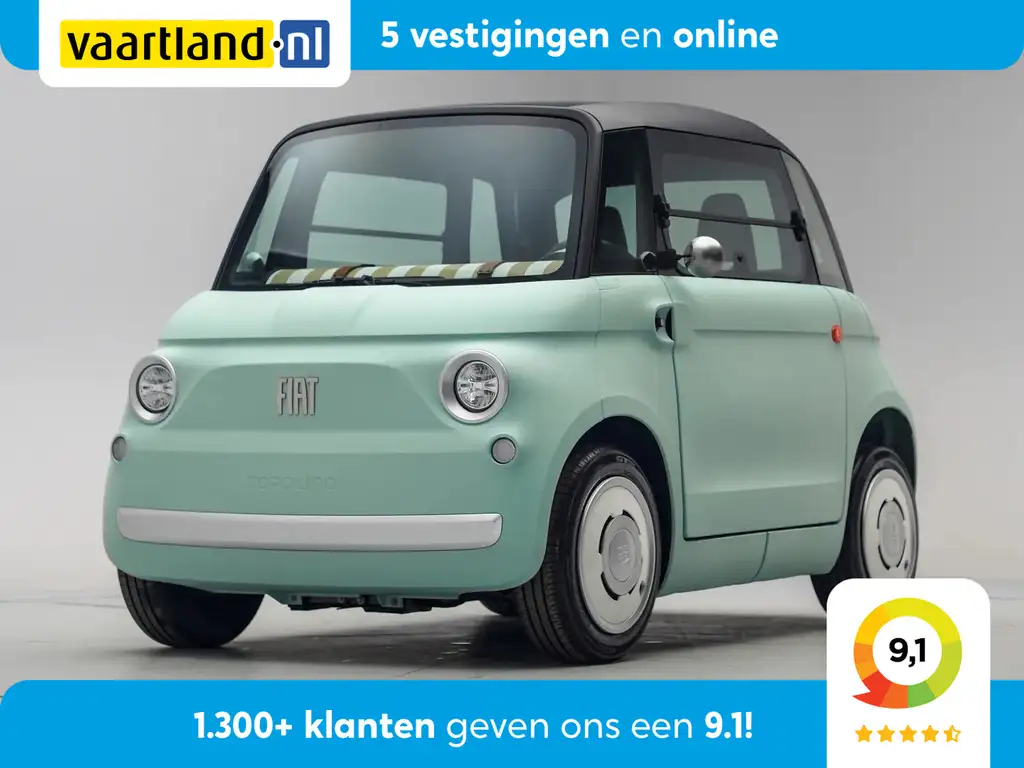 Fiat Topolino 75KM [ Panoramadak Direct leverbaar Inclusief 2 ja