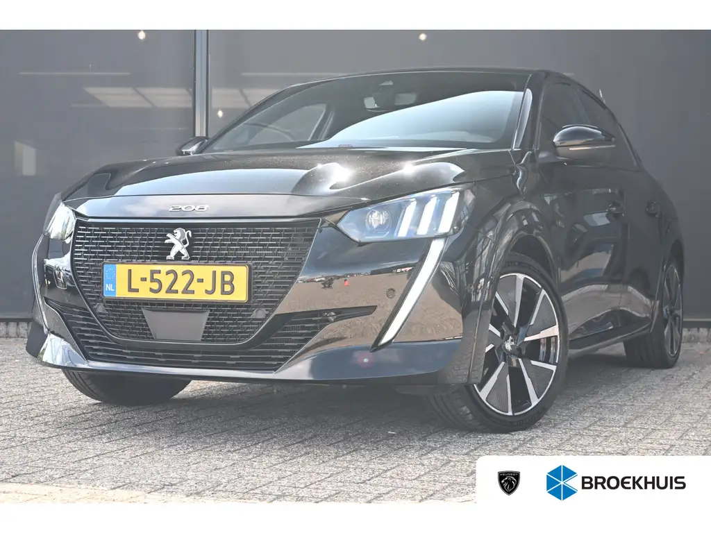 Peugeot e-208 EV GT 350 50 kWh 90%SOH! 3 Fase | Navigatie | Clim