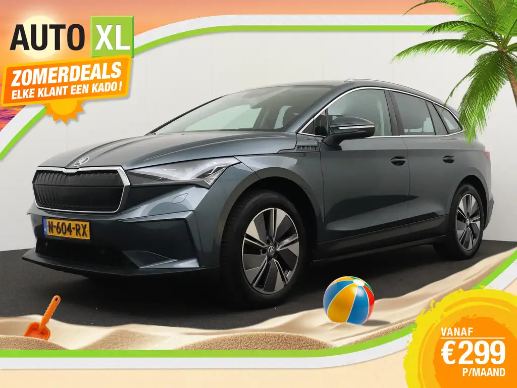 Skoda Enyaq iV Sport 80 (91%SOH) H-Leder Sportstoel Camera Mat