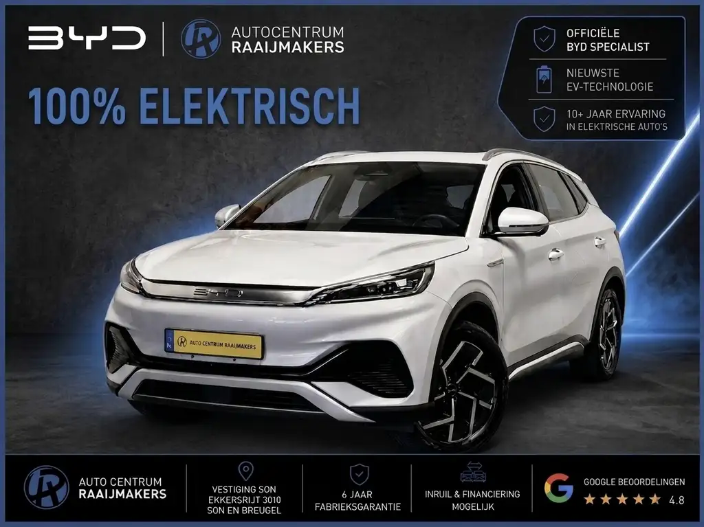 BYD Atto 3 (SOH 92%) DESIGN 60 kWh WLTP 420 KM * 45 STUKS OP