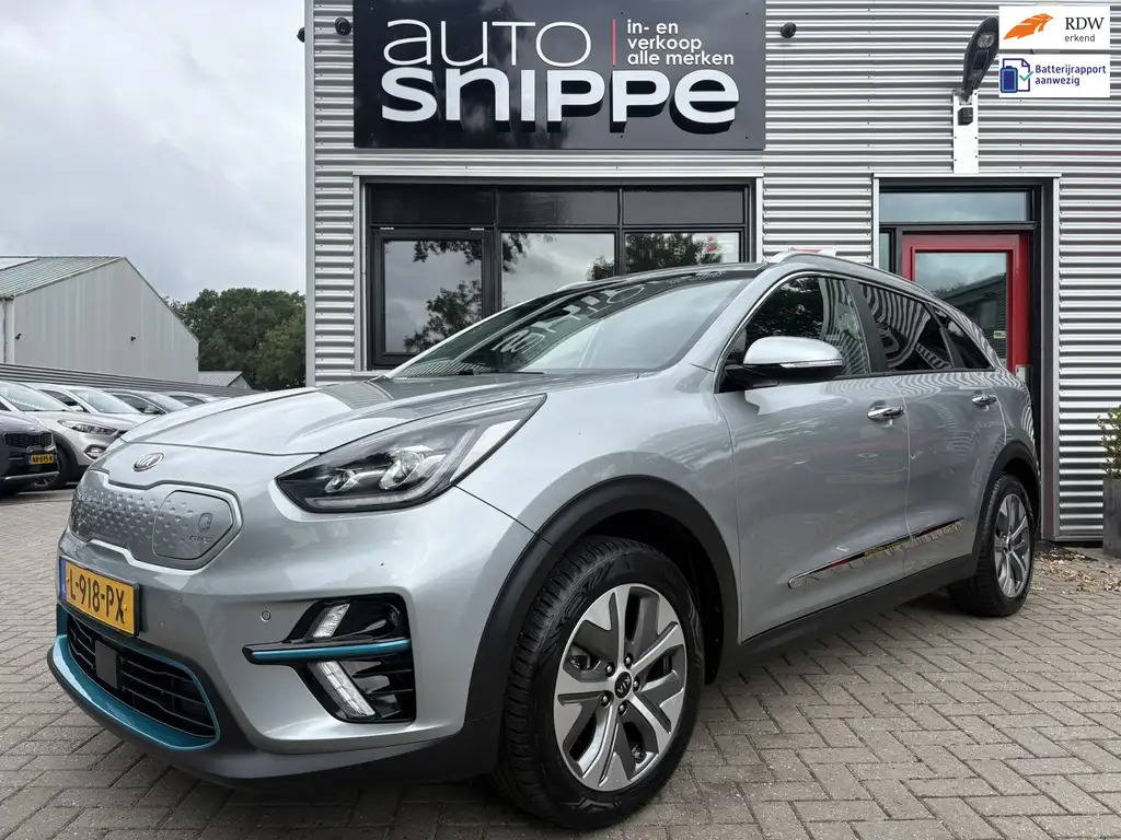 Kia e-Niro DynamicLine 64 kWh -SOH 100%-VOLLEDER-APPLE CARPLA