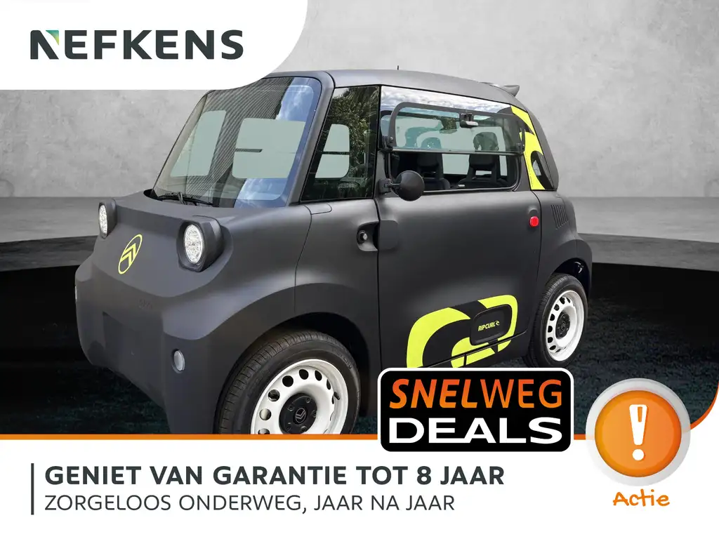 Citroen Ami Rip Curl Sunrise | Uit voorraad | Gele accenten |