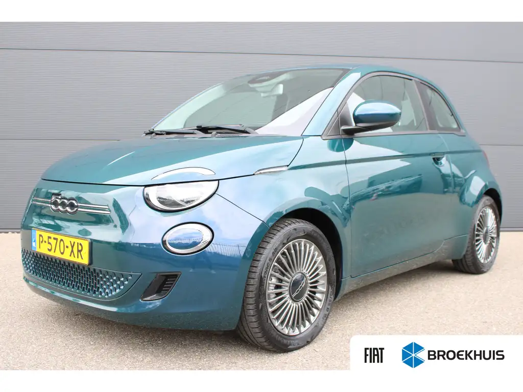 Fiat 500e Icon 42 kWh | Fase 3 laden | Navigatie | All seaso