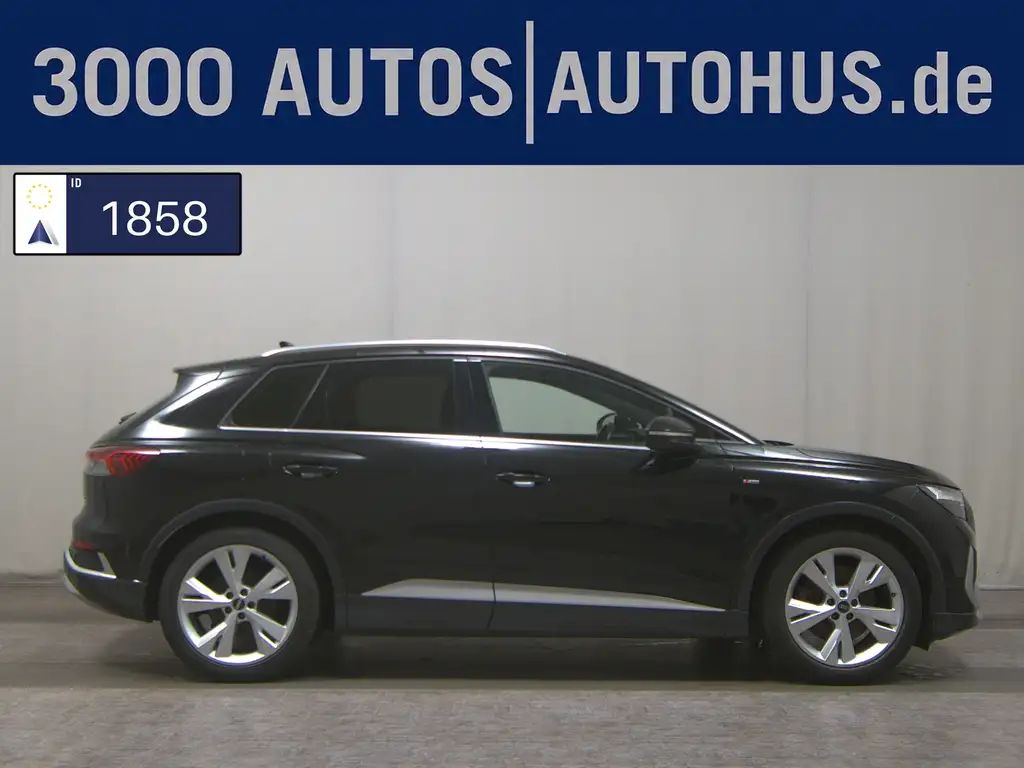 Audi Q4 e-tron 40 S line T-Leder Navi LED vc SPORTSITZE KLIMAAUT RADIO SHZ PDC