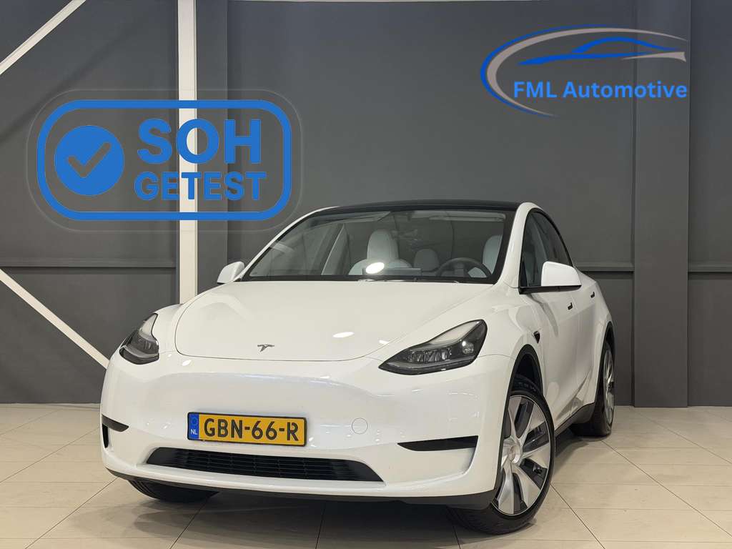 Tesla Model Y RWD 58 kWh | Trekhaak | SOH 94,3% | Wit leder inte
