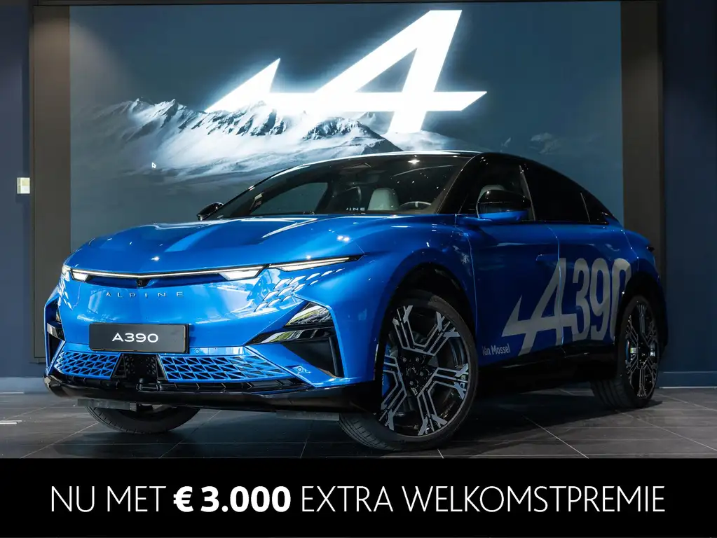 Alpine A390 GT | Bleu Alpine Vision | Sabelt® Alpine sportstoe