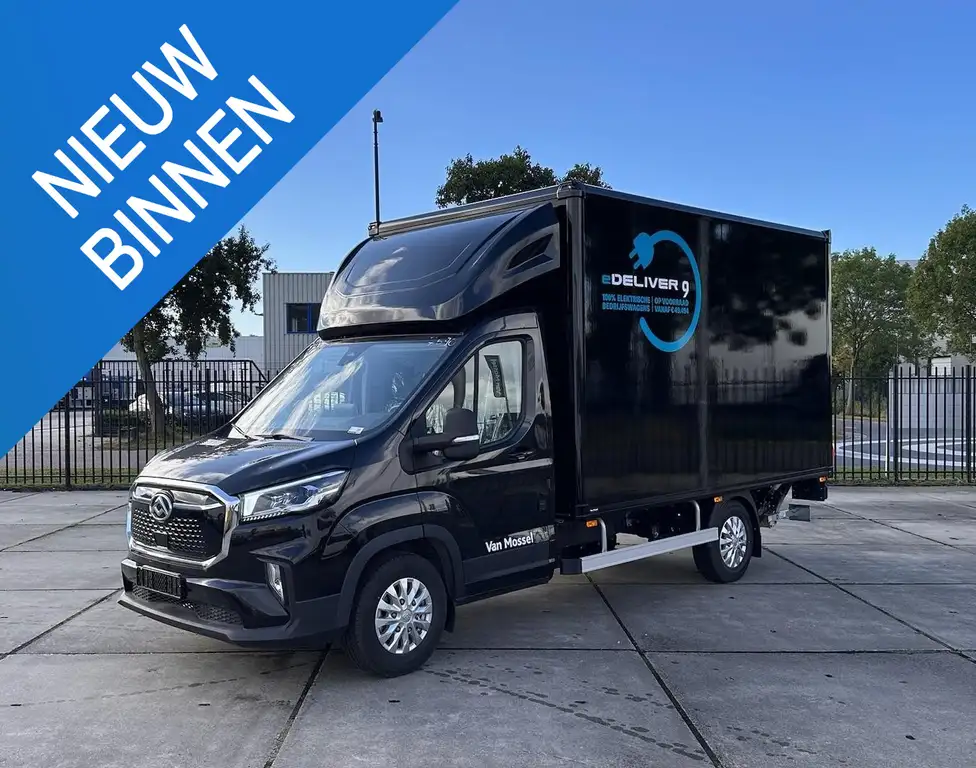 Maxus eDeliver 9 L3 Citybox 65kWh | 11kw AC | 3.500kg | 750kg Laadk