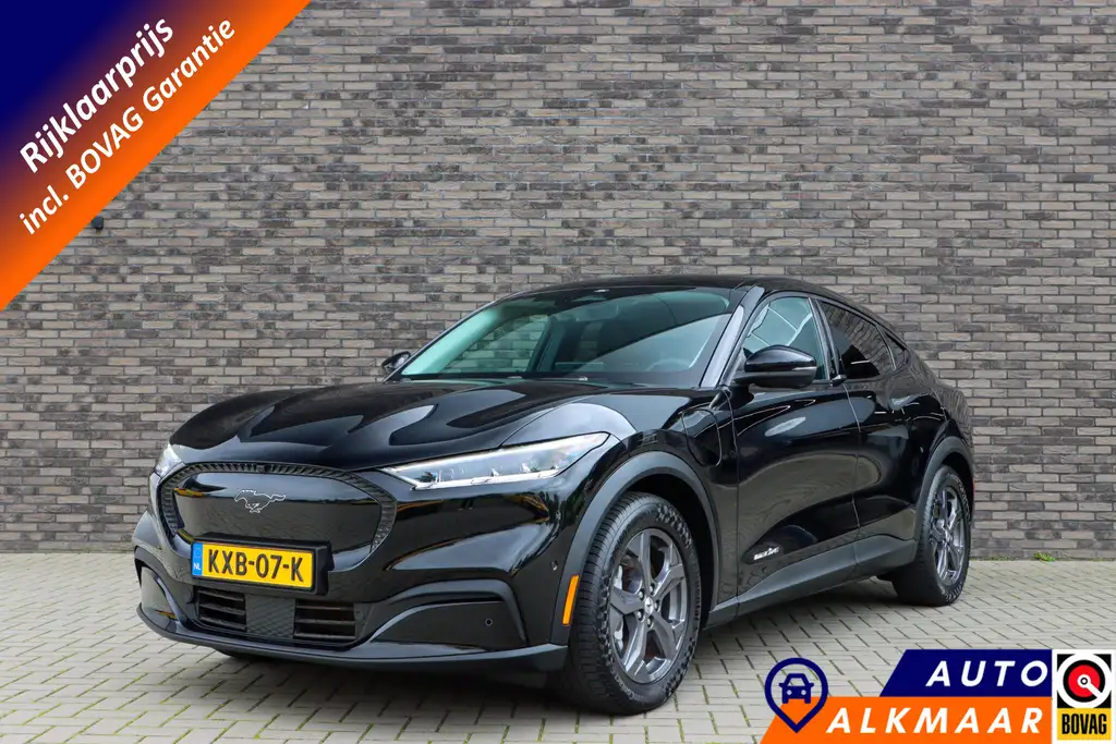 Ford Mustang Mach-E RWD 75 kWh | SoH 94,4 % | Leer | Adaptieve cruise