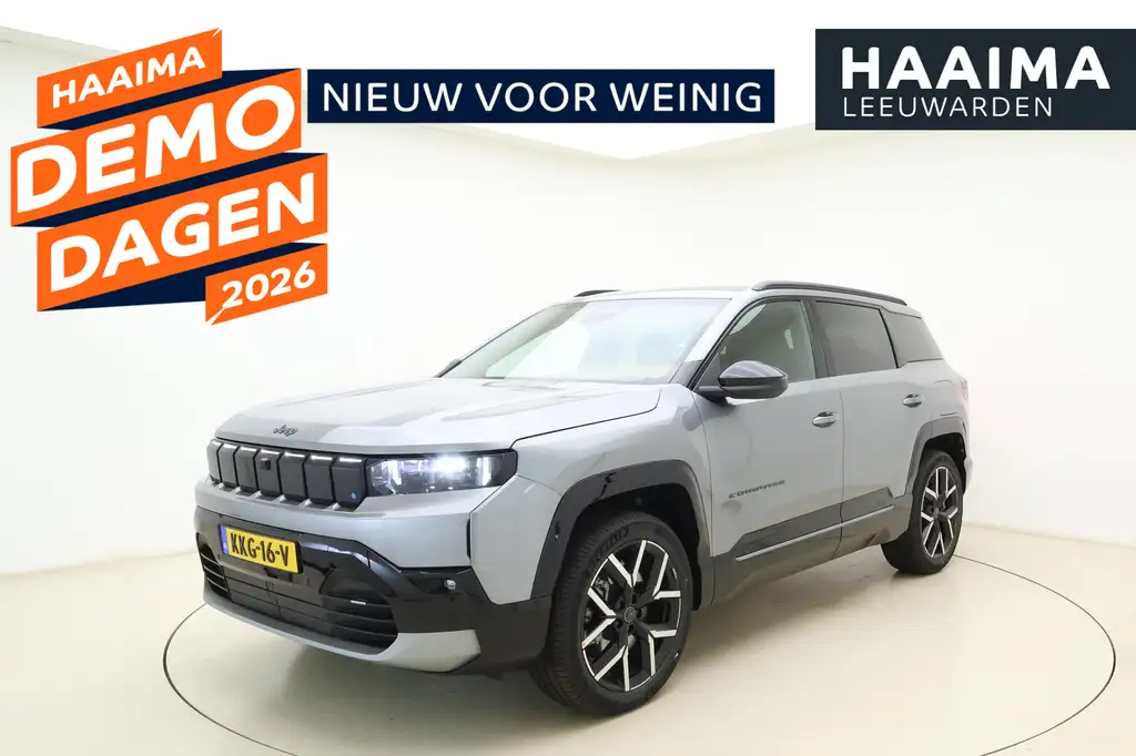 Jeep Compass First Edition 74 kWh | DEMO | Lederen bekleding |