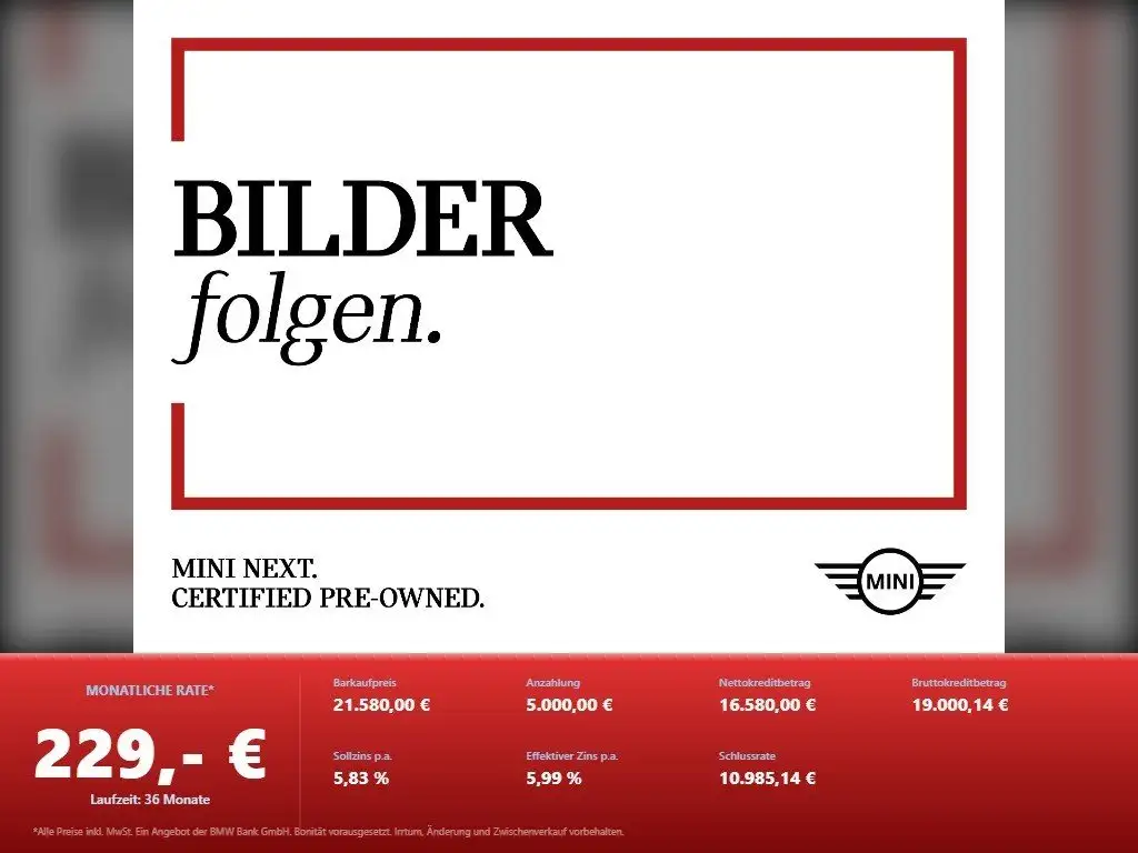 MINI Cooper SE Yours Trim 3-Türer Carplay Harman/K.  Head-Up Pano