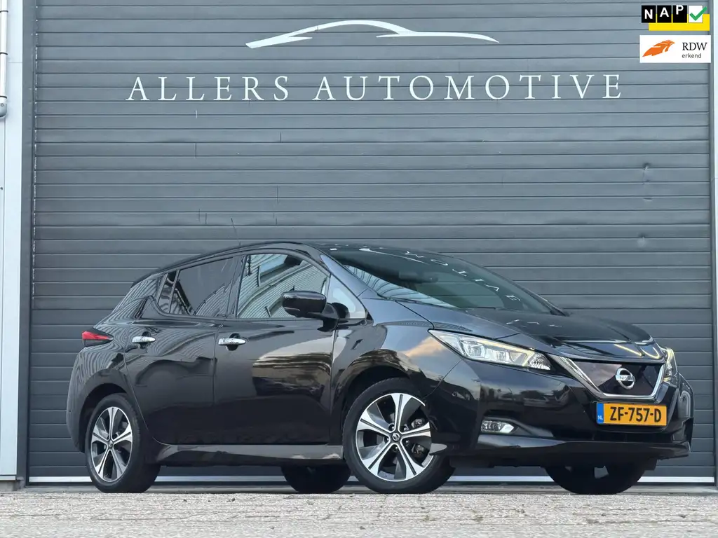 Nissan Leaf Tekna 40 kWh|SOH 91%|NAP|LEDER|ADAPTIEF| STOEL VER