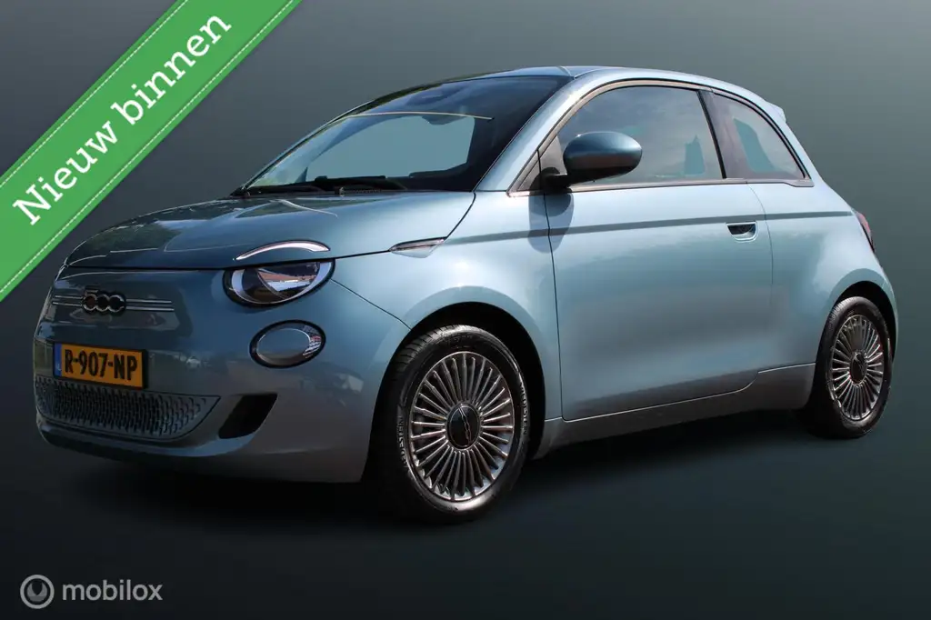 Fiat 500e Icon 42 kWh, 3-Fase laden, Navi, App connect, Crui