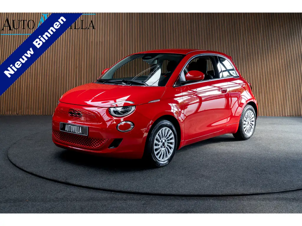 Fiat 500e 24 kWh Navi Airco Stoelverwarming Cruise C. 3-Fase