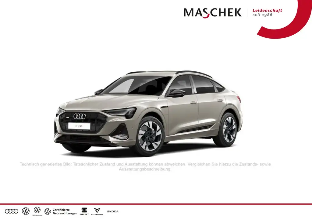 Audi e-tron Sportback S line 55 *nur an Gewerbe* Black Matrix