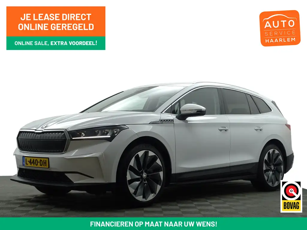 Skoda Enyaq iV 60+ Sportline- Warmtepomp, Design Leder Interie