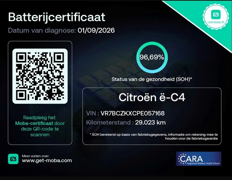 Citroen E-C4 Feel Pack 50 kWh App-Connect, 360' Camera & SOH 96