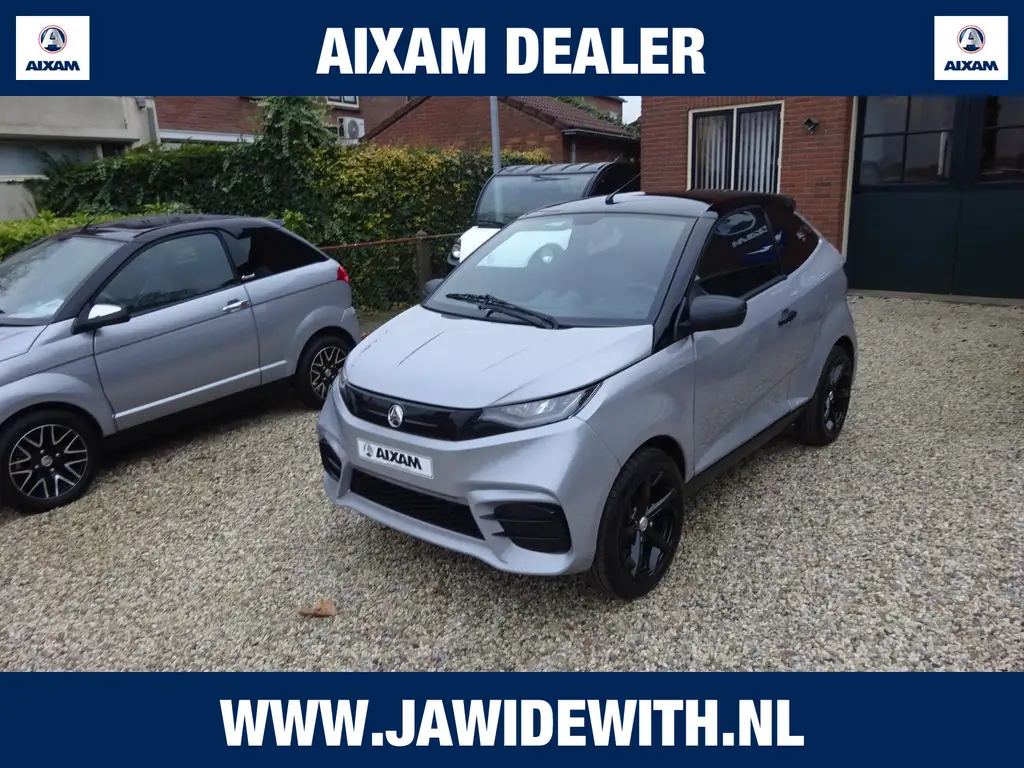 Aixam Sport E Coupé brommobiel Achteruitrijcamera, Parkeersens