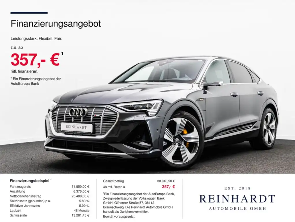 Audi e-tron SPORTBACK 50 2x S LINE/S-SITZE/ACC/PANO