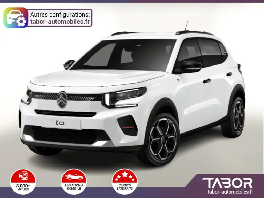Citroen E-C3 44 kWh MAX HiverP 11kW-OBC Cam GPS