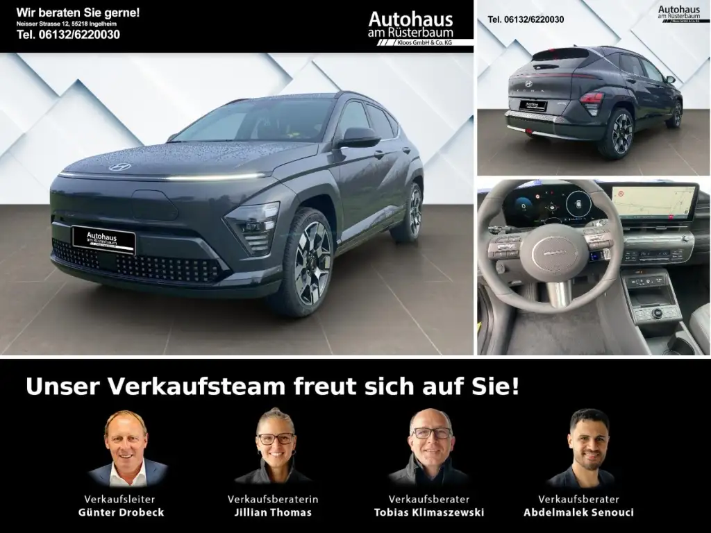 Hyundai KONA Prime SX2 (MY26) EV 65kWh (204 PS) Sitzkomfort- Te