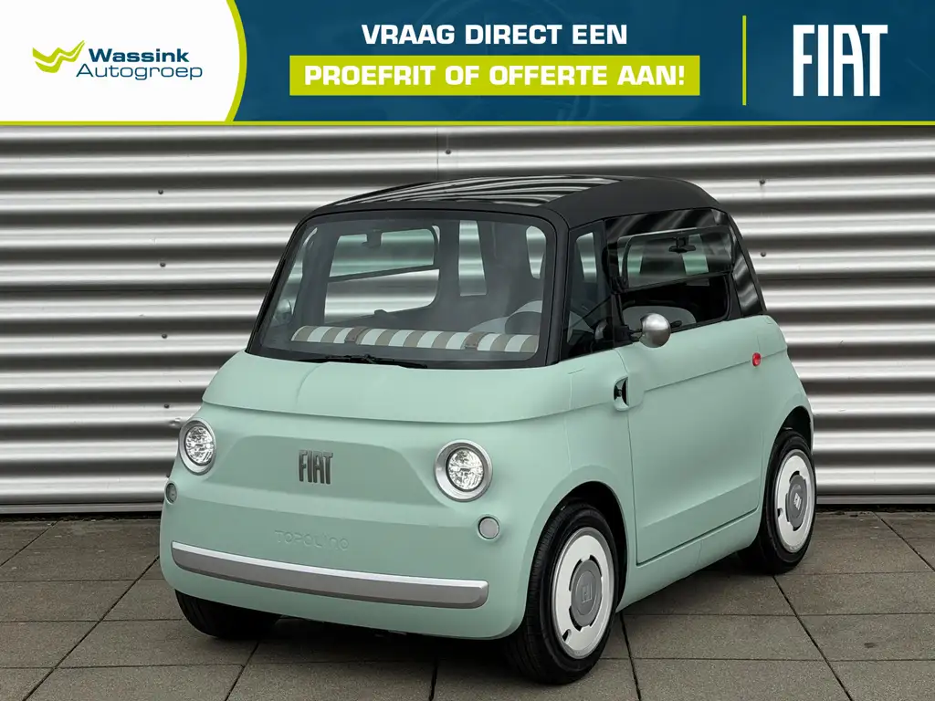Fiat Topolino | 5,7 inch digitaal instrumentenpaneel | 75km rang