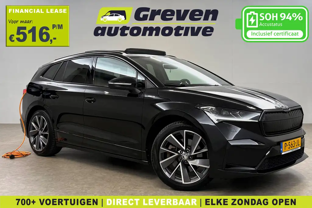 Skoda Enyaq 80 Sportline | Snelladen | SOH 94% | Pano | Camera