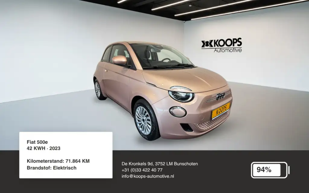 Fiat 500e Lim. Icon