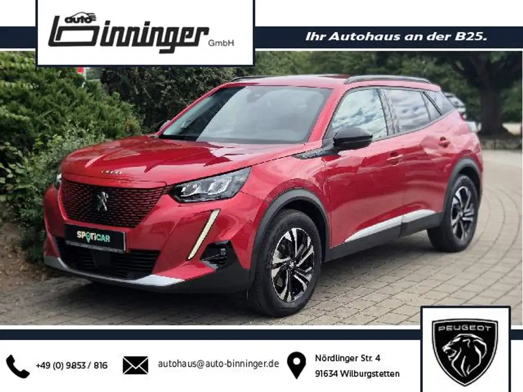 Peugeot e-2008 e-2008 Allure - 1. Hand/3D-Navi/Rückfahrkamera/Sitzheizung