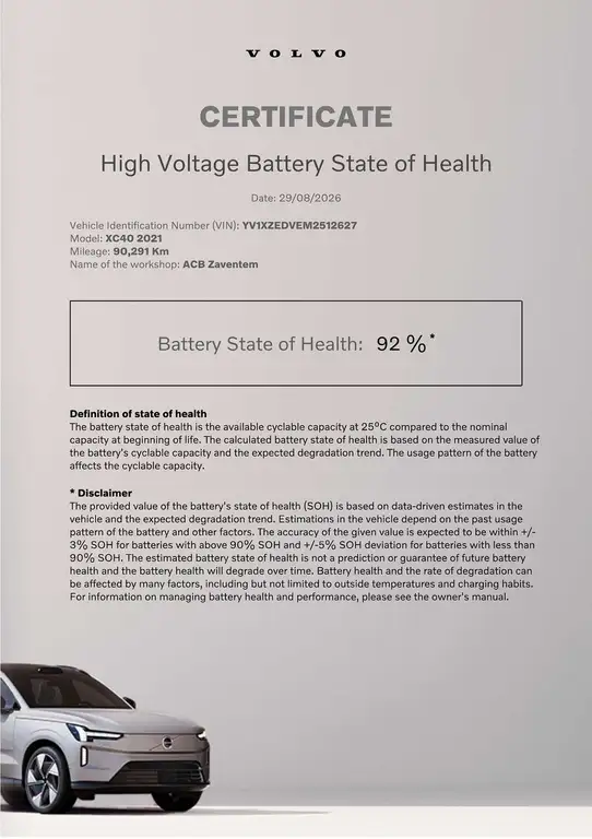 Volvo XC40 Recharge, P8 AWD pure electric