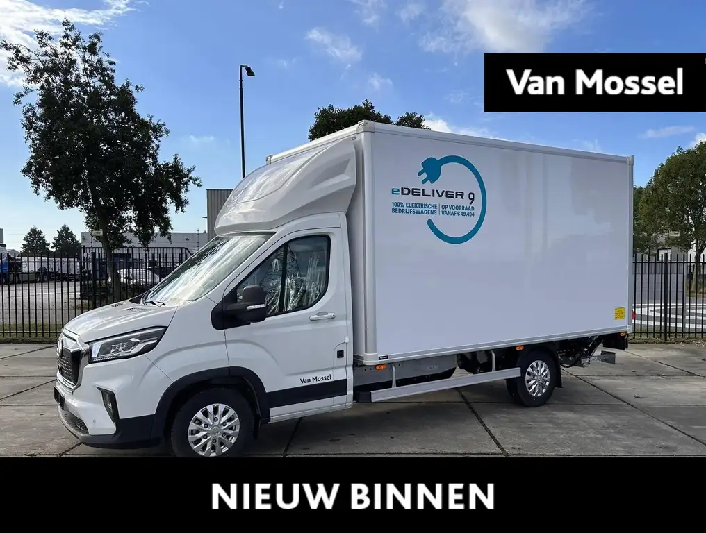 Maxus eDeliver 9 L4 Citybox 65kWh | 11kw AC | 3.500kg | 750kg Laadk
