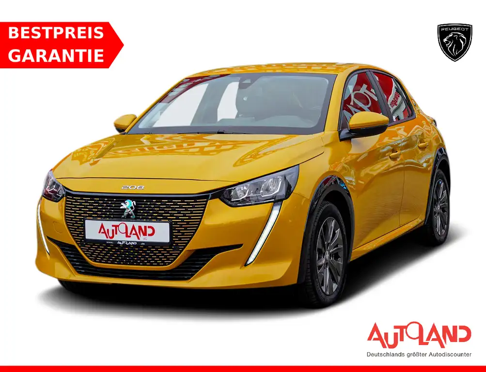 Peugeot e-208 e- Active LED Android Apple Sitzheizung DAB