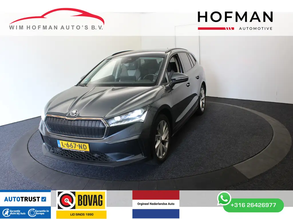 Skoda Enyaq iV 60 First Edition Camera Trekhaak Dhoek det Mems