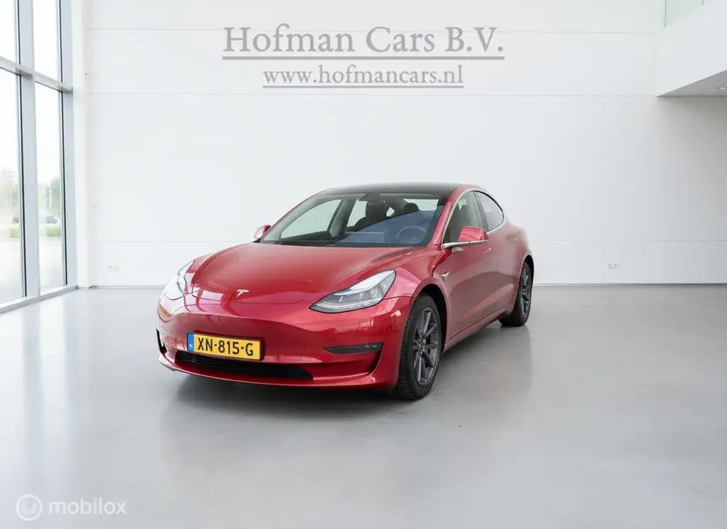 Tesla Model 3 Long Range Dual Motor AWD| Speciale Rode Lak | 18"