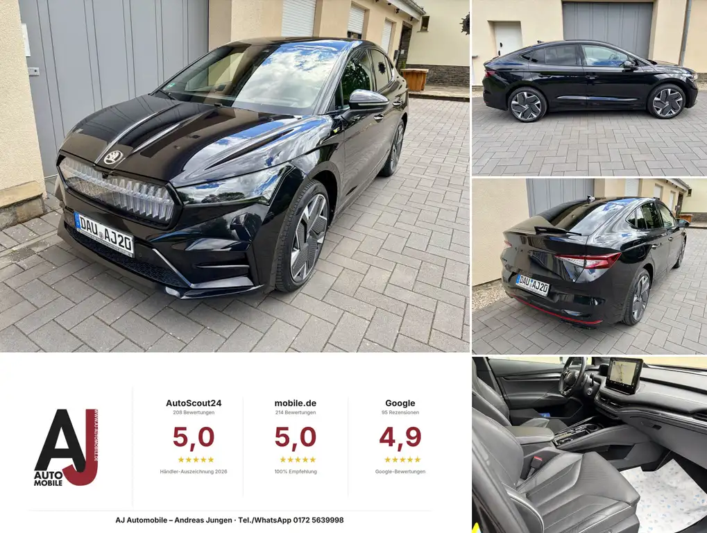Skoda Enyaq RS MAXX/AHK/Leder/HUD 91,5% SOH