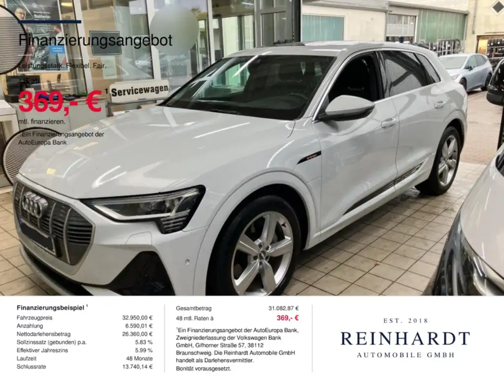 Audi e-tron 50 Q S LINE 20Z/LED/PANO/KAMERA/DAB/NAVI