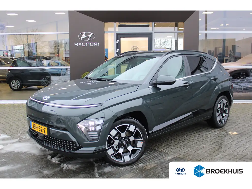 Hyundai KONA Electric Premium 65.4 kWh | Wit leder | 360 camera