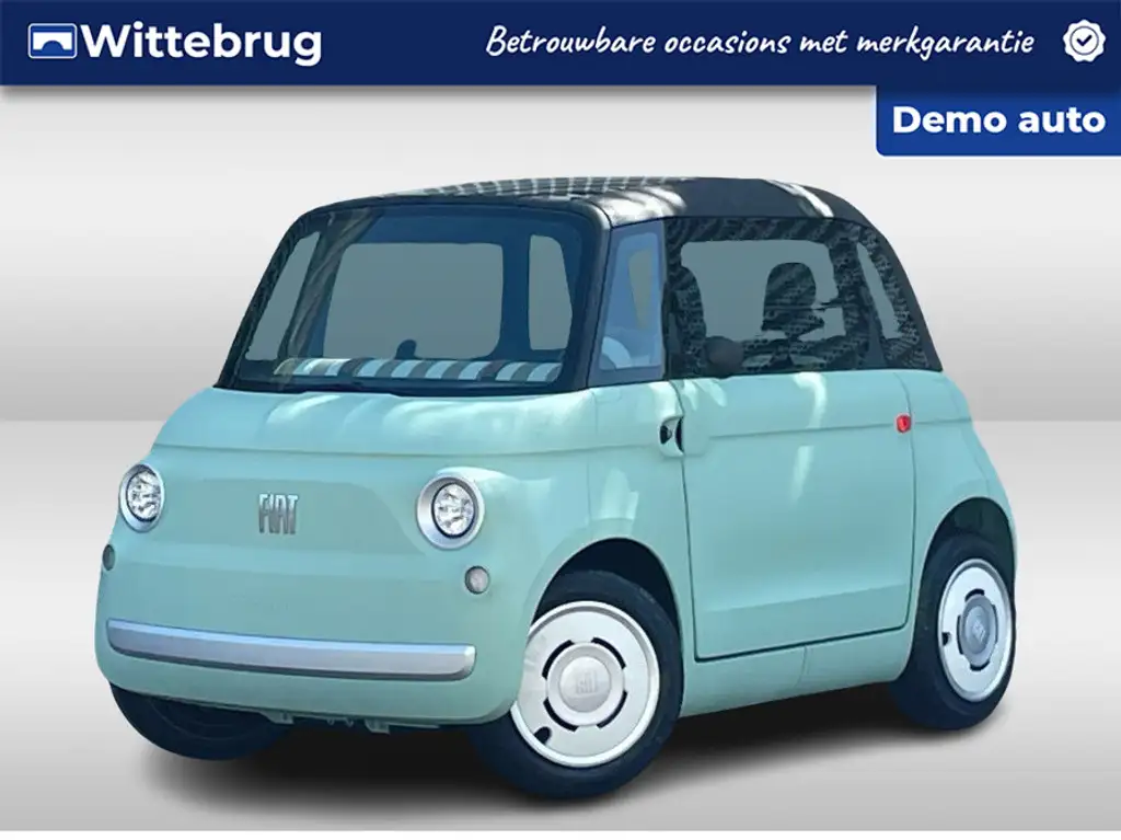 Fiat Topolino Brommobiel | Glazen Dak | Geen RBW Nodig | Direct