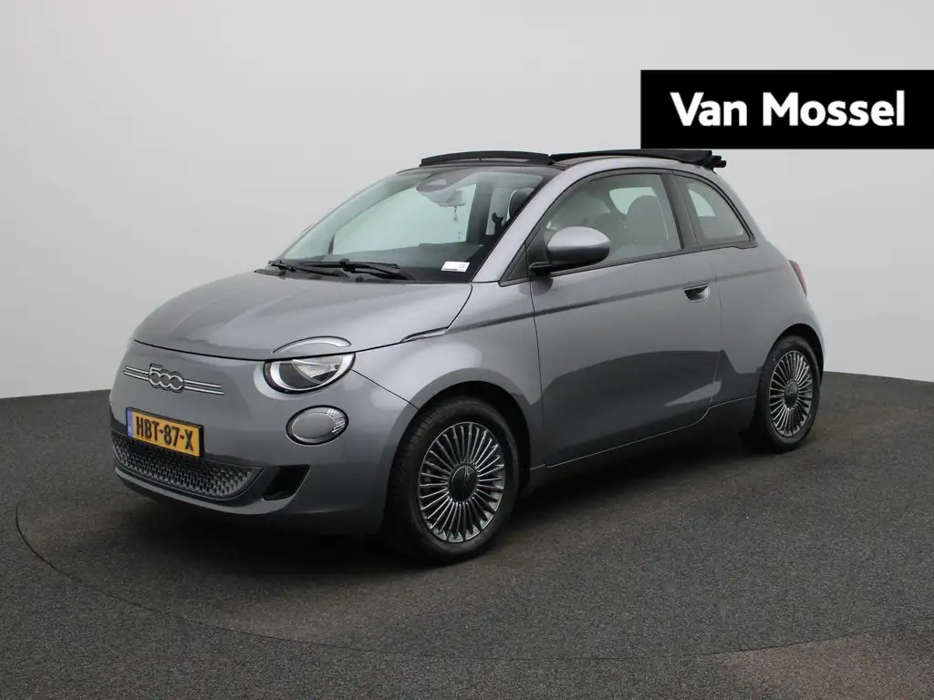 Fiat 500C RED 42 kWh | APPLE CARPLAY | ANDROID AUTO | STOELV