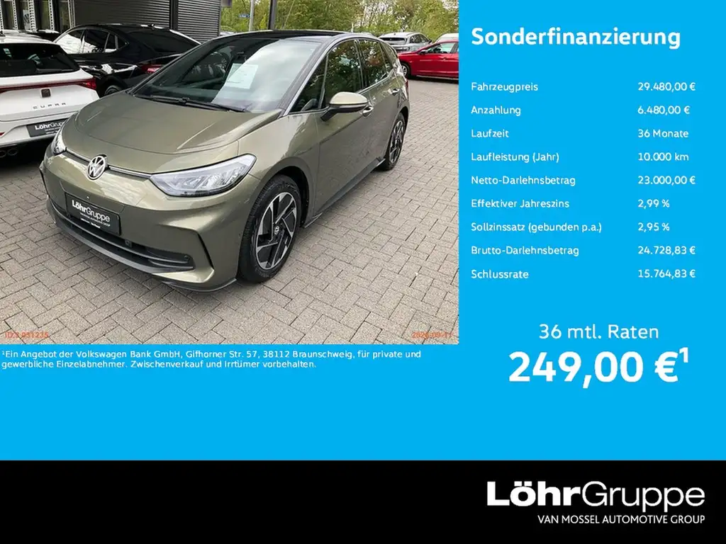 Volkswagen ID.3 Pro "2,99%" Wärmepumpe, 360°Kam., App-Con., Key...