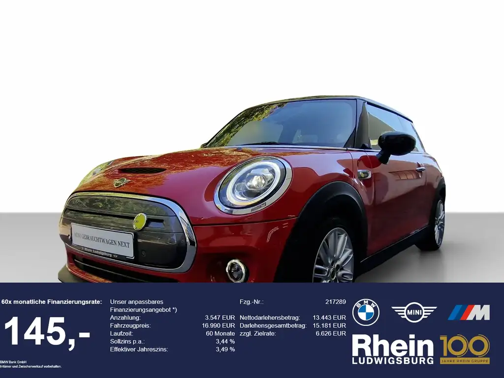 MINI Cooper SE 3-Türer LED Schnellladen Rückfahrka