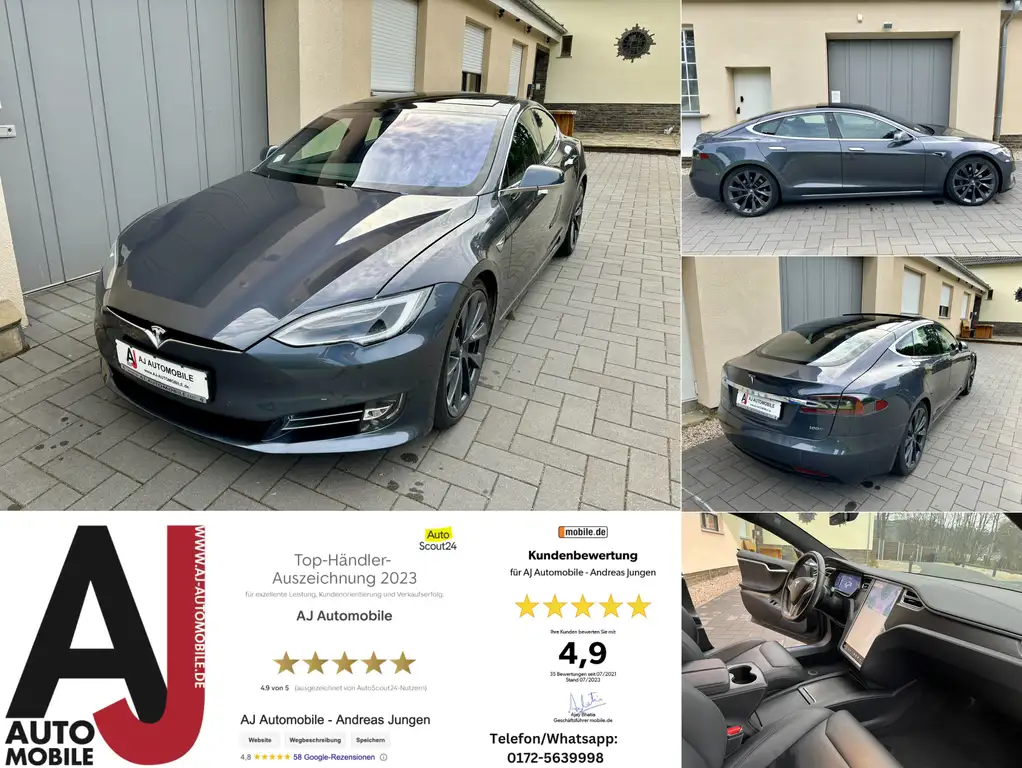 Tesla Model S 100D SOH 90,7%/Panorama/Luftfahrwerk