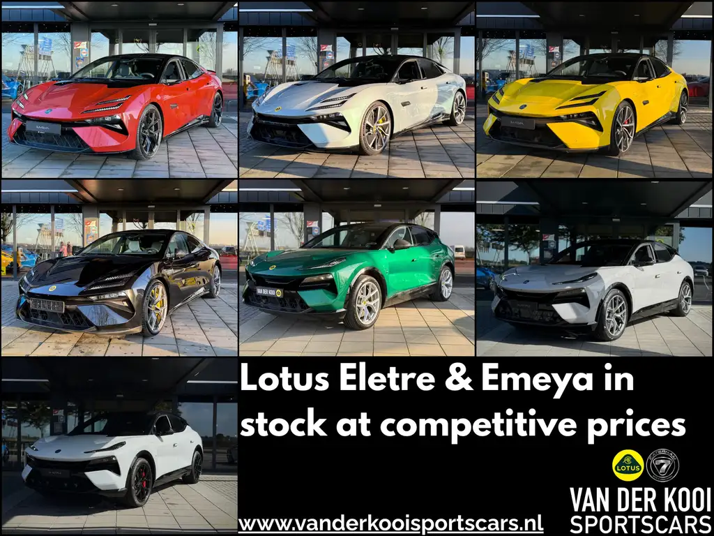 Lotus Eletre Eletre's, Emeya's, Emira's
