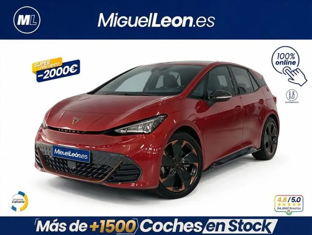 CUPRA Born e-Boost Pack 170kW 59kwh