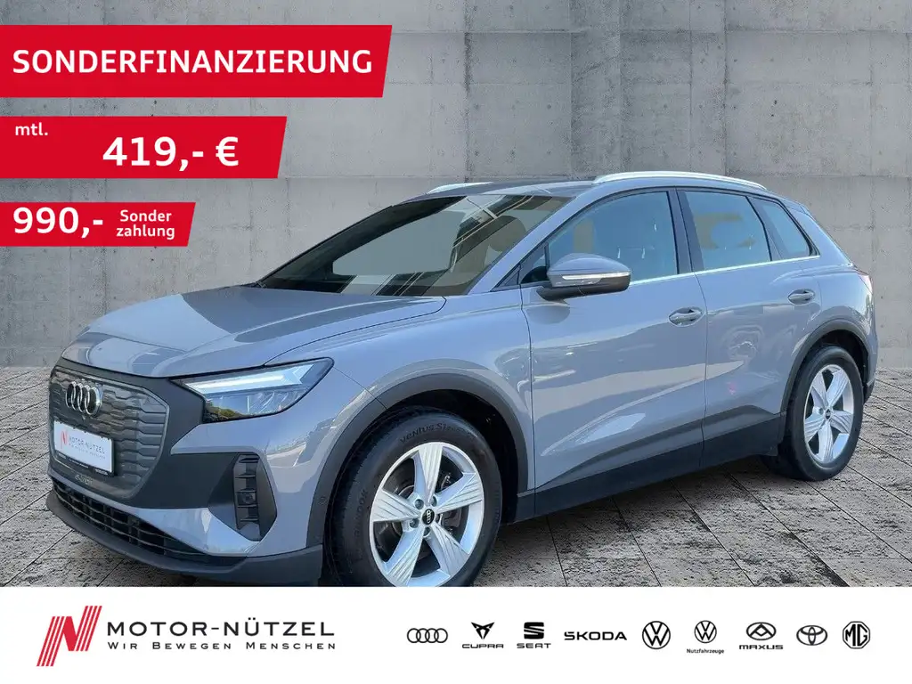 Audi Q4 e-tron 40 LED+APP+SHZ+RFK+2xPDC+GRA+19"