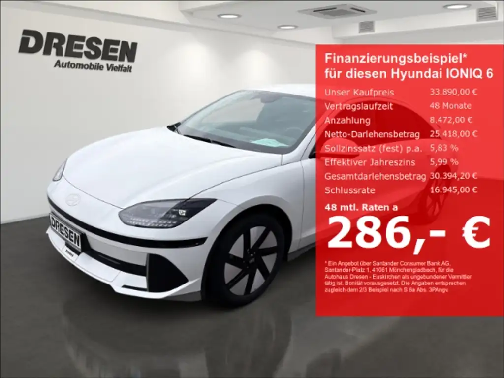 Hyundai IONIQ 6 Techniq 77,4 kWh 2WD TECHNIQ-Paket (229 PS)