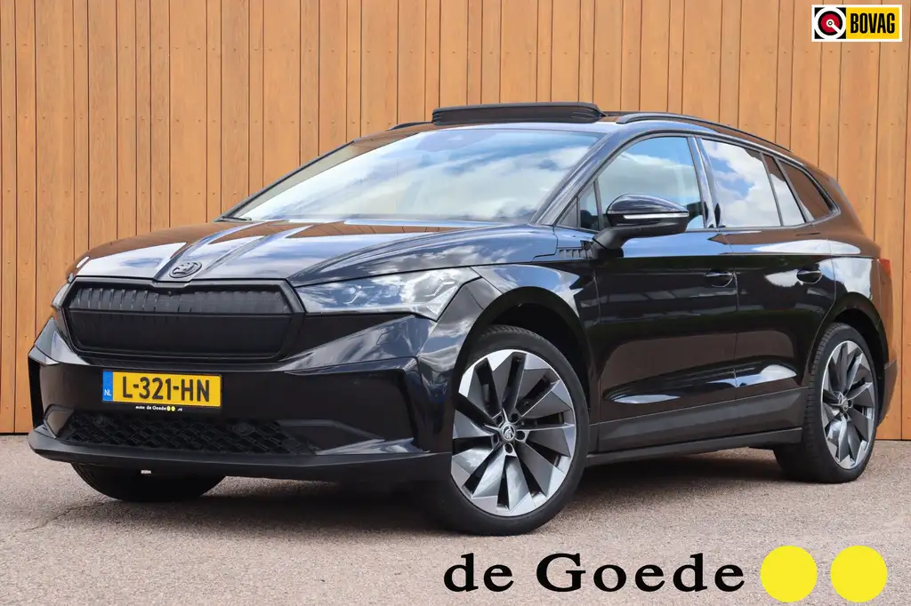 Skoda Enyaq iV 60 SOH 93,53% Schuifdak el.trekhaak camera's le