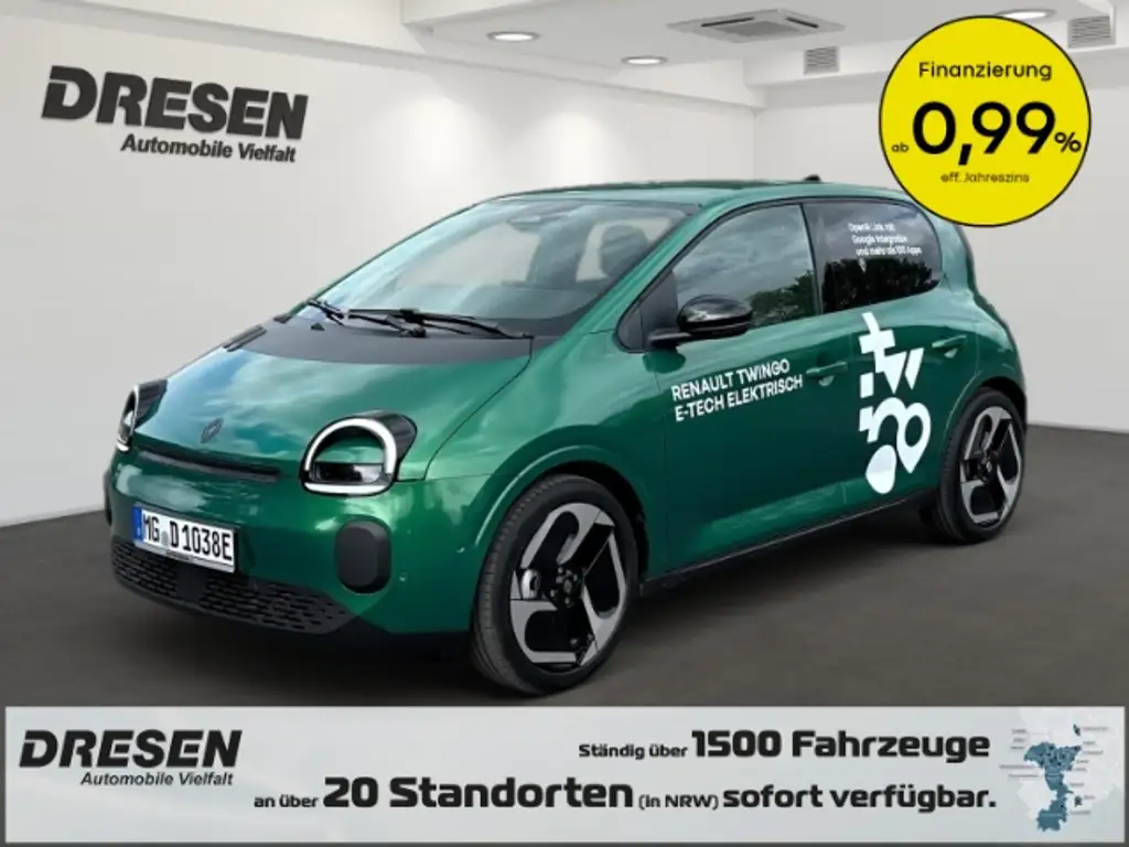 Renault Twingo E-TECH elektrisch Techno 80 Urban Range *Sitzheizu